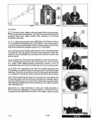 1993 Johnson Evinrude "ET" 9.9 thru 30 Service Manual, P/N 508282, Page 155