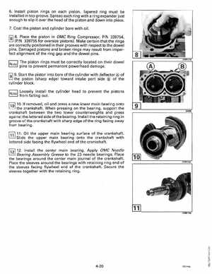 1993 Johnson Evinrude "ET" 9.9 thru 30 Service Manual, P/N 508282, Page 156