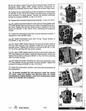 1993 Johnson Evinrude "ET" 9.9 thru 30 Service Manual, P/N 508282, Page 159