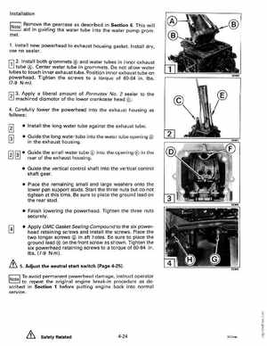 1993 Johnson Evinrude "ET" 9.9 thru 30 Service Manual, P/N 508282, Page 160
