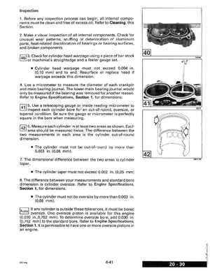 1993 Johnson Evinrude "ET" 9.9 thru 30 Service Manual, P/N 508282, Page 177
