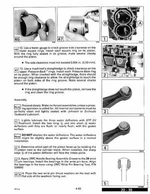 1993 Johnson Evinrude "ET" 9.9 thru 30 Service Manual, P/N 508282, Page 179