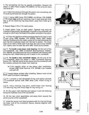 1993 Johnson Evinrude "ET" 9.9 thru 30 Service Manual, P/N 508282, Page 180