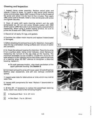 1993 Johnson Evinrude "ET" 9.9 thru 30 Service Manual, P/N 508282, Page 197
