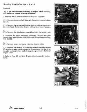 1993 Johnson Evinrude "ET" 9.9 thru 30 Service Manual, P/N 508282, Page 201