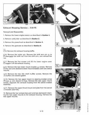 1993 Johnson Evinrude "ET" 9.9 thru 30 Service Manual, P/N 508282, Page 209
