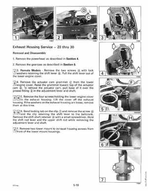 1993 Johnson Evinrude "ET" 9.9 thru 30 Service Manual, P/N 508282, Page 212