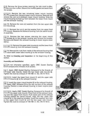 1993 Johnson Evinrude "ET" 9.9 thru 30 Service Manual, P/N 508282, Page 213