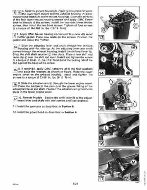 1993 Johnson Evinrude "ET" 9.9 thru 30 Service Manual, P/N 508282, Page 214