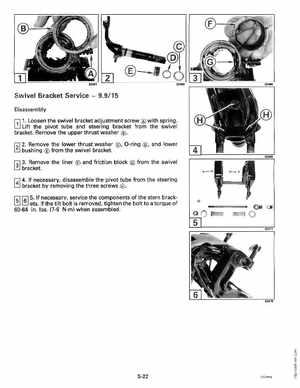 1993 Johnson Evinrude "ET" 9.9 thru 30 Service Manual, P/N 508282, Page 215