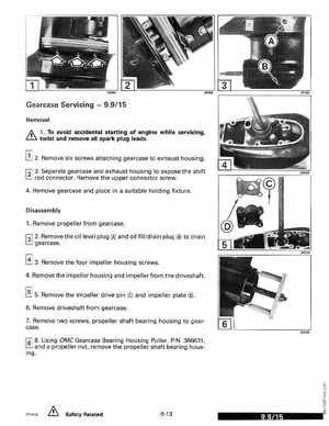 1993 Johnson Evinrude "ET" 9.9 thru 30 Service Manual, P/N 508282, Page 232
