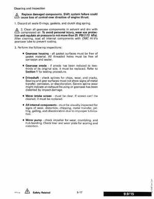 1993 Johnson Evinrude "ET" 9.9 thru 30 Service Manual, P/N 508282, Page 236