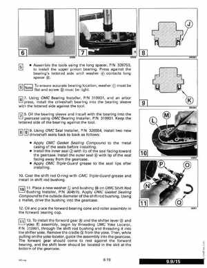 1993 Johnson Evinrude "ET" 9.9 thru 30 Service Manual, P/N 508282, Page 238