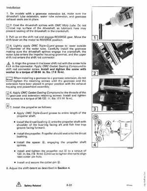 1993 Johnson Evinrude "ET" 9.9 thru 30 Service Manual, P/N 508282, Page 241