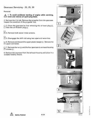 1993 Johnson Evinrude "ET" 9.9 thru 30 Service Manual, P/N 508282, Page 243