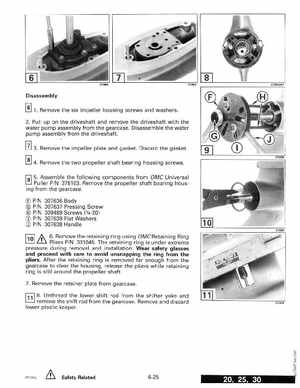1993 Johnson Evinrude "ET" 9.9 thru 30 Service Manual, P/N 508282, Page 244