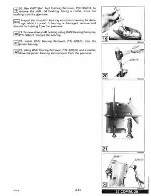 1993 Johnson Evinrude "ET" 9.9 thru 30 Service Manual, P/N 508282, Page 260