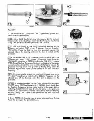 1993 Johnson Evinrude "ET" 9.9 thru 30 Service Manual, P/N 508282, Page 262