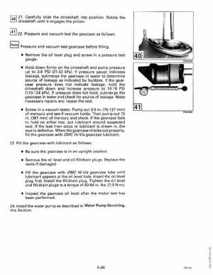 1993 Johnson Evinrude "ET" 9.9 thru 30 Service Manual, P/N 508282, Page 265
