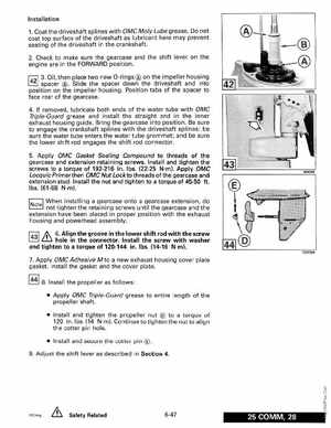 1993 Johnson Evinrude "ET" 9.9 thru 30 Service Manual, P/N 508282, Page 266