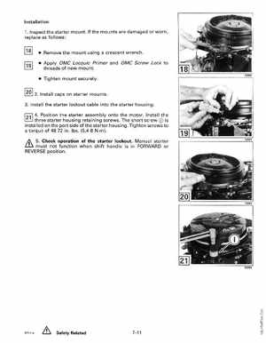 1993 Johnson Evinrude "ET" 9.9 thru 30 Service Manual, P/N 508282, Page 278