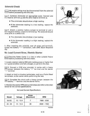 1993 Johnson Evinrude "ET" 9.9 thru 30 Service Manual, P/N 508282, Page 296
