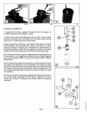 1993 Johnson Evinrude "ET" 9.9 thru 30 Service Manual, P/N 508282, Page 300