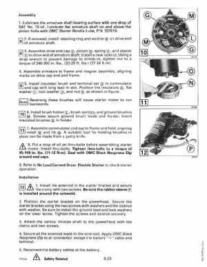 1993 Johnson Evinrude "ET" 9.9 thru 30 Service Manual, P/N 508282, Page 301