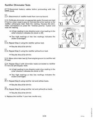 1993 Johnson Evinrude "ET" 9.9 thru 30 Service Manual, P/N 508282, Page 306