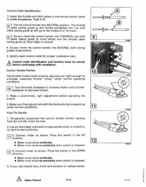 1993 Johnson Evinrude "ET" 9.9 thru 30 Service Manual, P/N 508282, Page 318