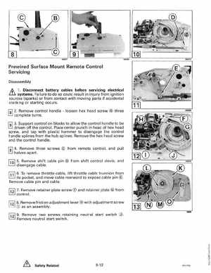 1993 Johnson Evinrude "ET" 9.9 thru 30 Service Manual, P/N 508282, Page 320