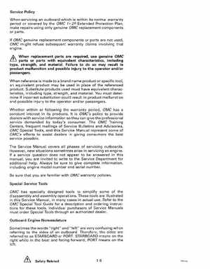 1993 Johnson Evinrude "ET" 90 degrees CV Service Manual, P/N 508285, Page 12