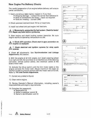 1993 Johnson Evinrude "ET" 90 degrees CV Service Manual, P/N 508285, Page 23
