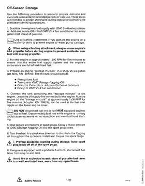 1993 Johnson Evinrude "ET" 90 degrees CV Service Manual, P/N 508285, Page 28