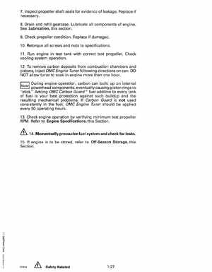 1993 Johnson Evinrude "ET" 90 degrees CV Service Manual, P/N 508285, Page 33
