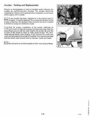 1993 Johnson Evinrude "ET" 90 degrees CV Service Manual, P/N 508285, Page 34