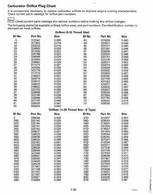 1993 Johnson Evinrude "ET" 90 degrees CV Service Manual, P/N 508285, Page 44