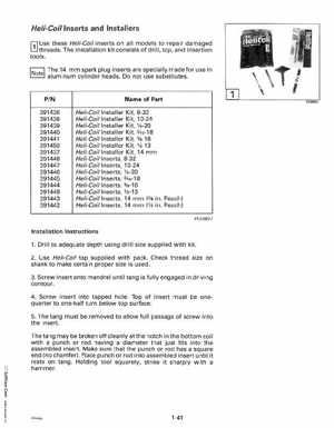 1993 Johnson Evinrude "ET" 90 degrees CV Service Manual, P/N 508285, Page 47