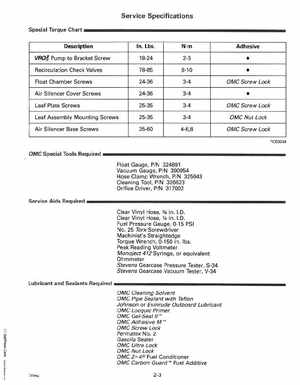 1993 Johnson Evinrude "ET" 90 degrees CV Service Manual, P/N 508285, Page 50