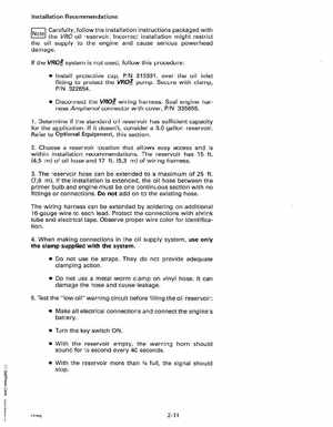 1993 Johnson Evinrude "ET" 90 degrees CV Service Manual, P/N 508285, Page 58