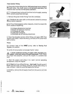 1993 Johnson Evinrude "ET" 90 degrees CV Service Manual, P/N 508285, Page 62