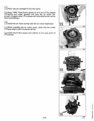 1993 Johnson Evinrude "ET" 90 degrees CV Service Manual, P/N 508285, Page 67
