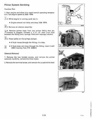 1993 Johnson Evinrude "ET" 90 degrees CV Service Manual, P/N 508285, Page 71