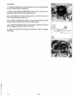 1993 Johnson Evinrude "ET" 90 degrees CV Service Manual, P/N 508285, Page 106