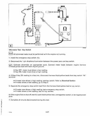1993 Johnson Evinrude "ET" 90 degrees CV Service Manual, P/N 508285, Page 112