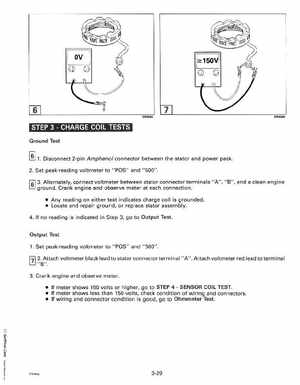 1993 Johnson Evinrude "ET" 90 degrees CV Service Manual, P/N 508285, Page 114