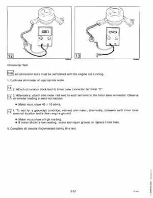 1993 Johnson Evinrude "ET" 90 degrees CV Service Manual, P/N 508285, Page 117