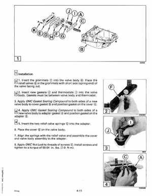 1993 Johnson Evinrude "ET" 90 degrees CV Service Manual, P/N 508285, Page 130