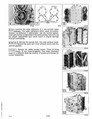 1993 Johnson Evinrude "ET" 90 degrees CV Service Manual, P/N 508285, Page 134