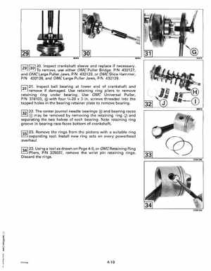 1993 Johnson Evinrude "ET" 90 degrees CV Service Manual, P/N 508285, Page 138